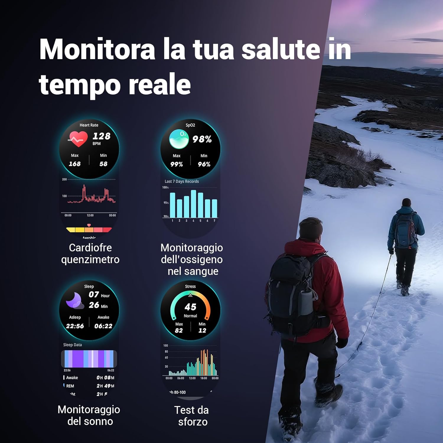 Thumbnail 2 de Blackview Smartwatch Uomo 1.45