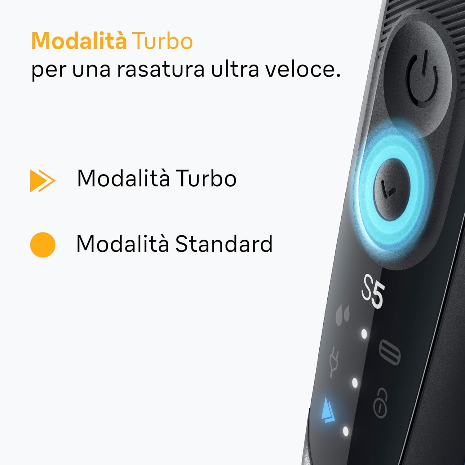 Thumbnail 3 de Braun Serie 5 52-N7650CC rasoio elettrico barba 50 min