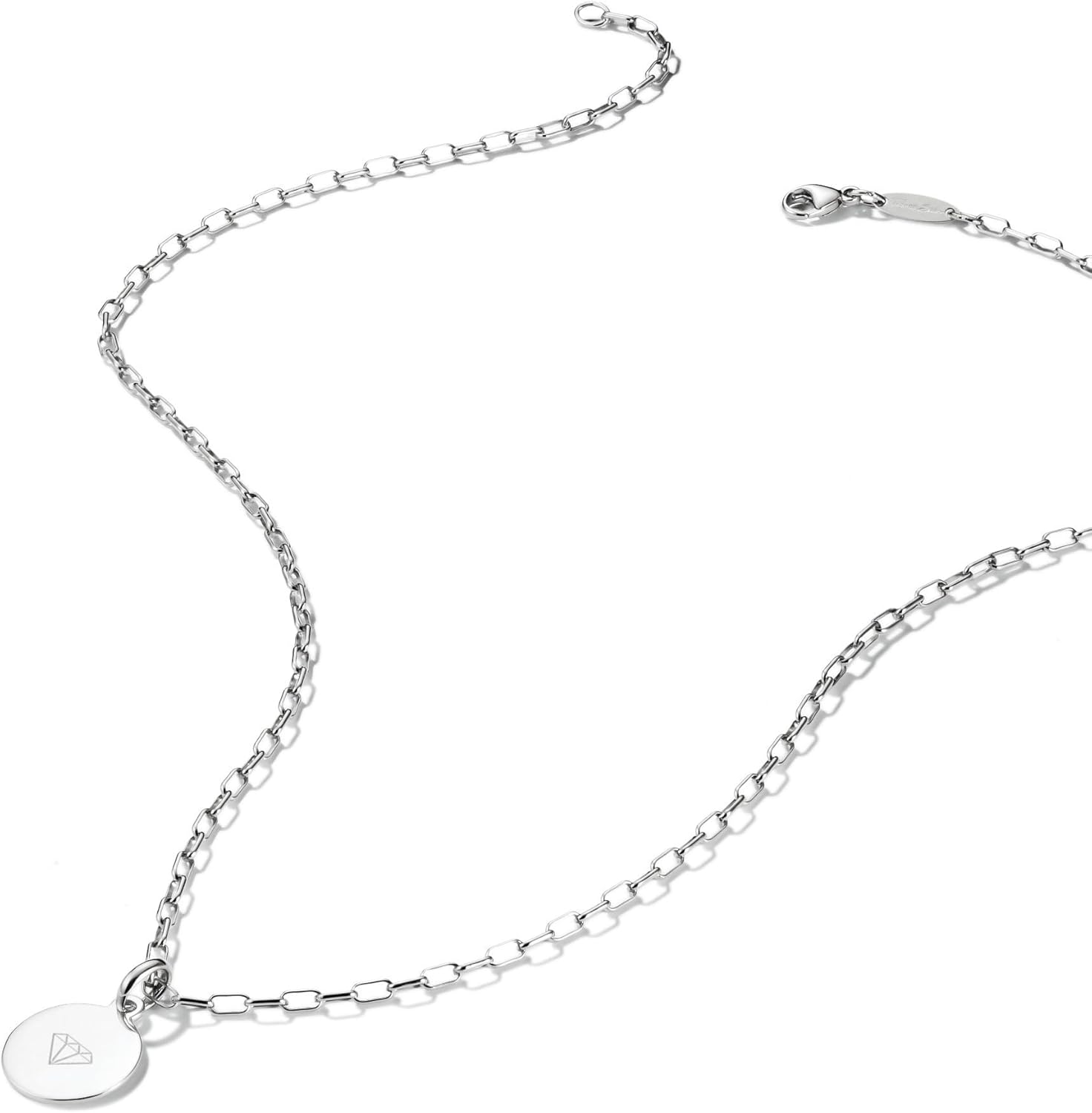 Thumbnail 1 de THOMAS SABO Charm-Kette Paperclip aus 925er Sterlingsilber