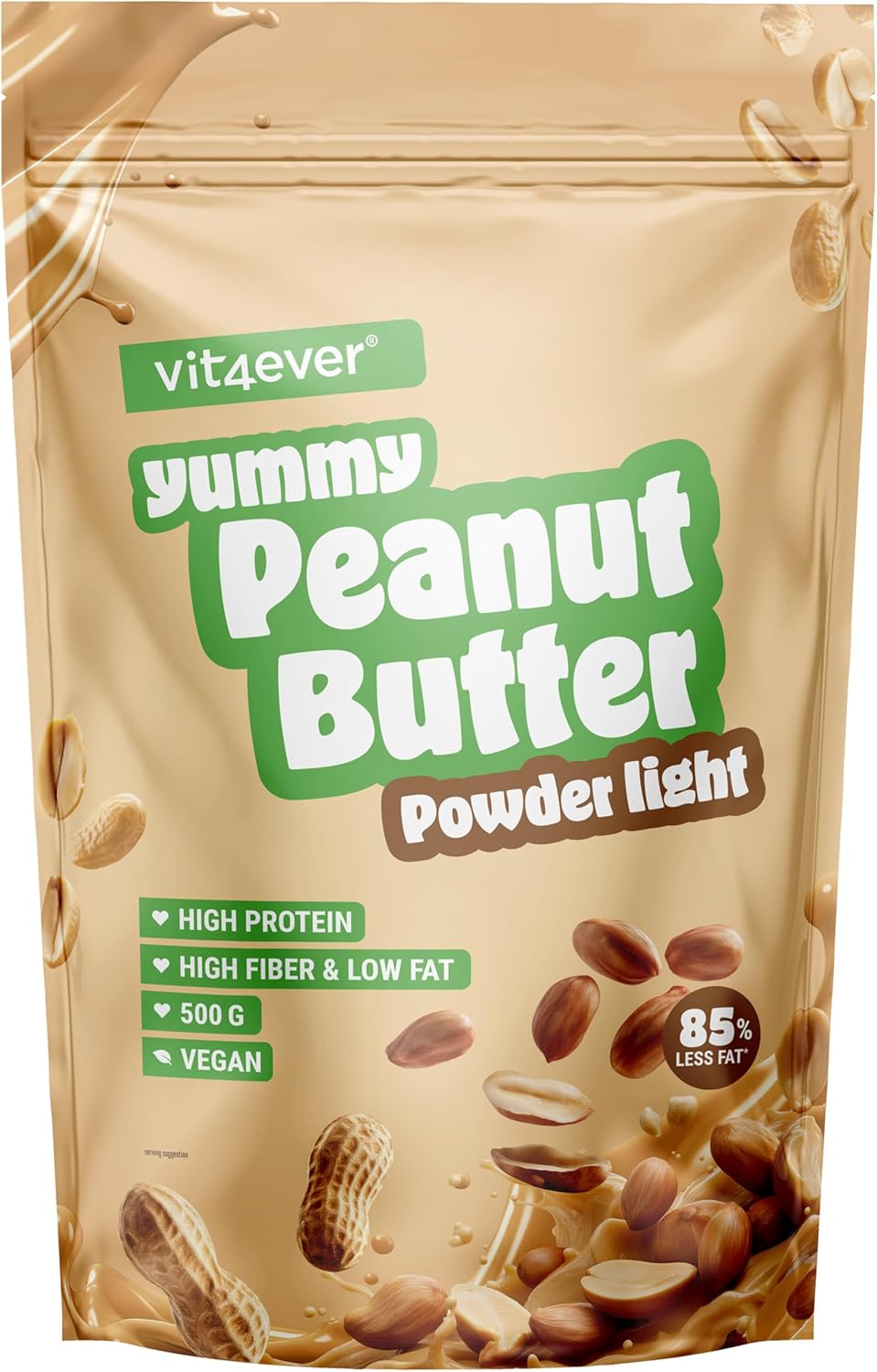 Detalle de Vit4ever Burro di arachidi in polvere 500g 🥜