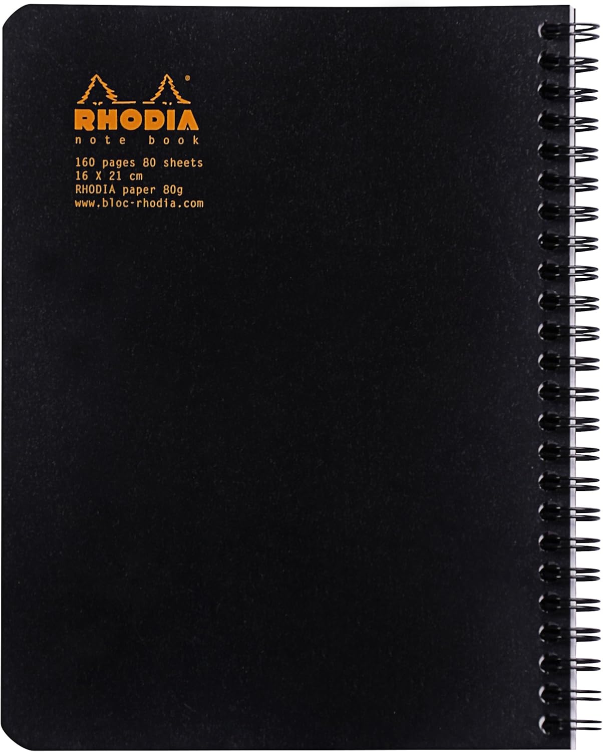 Thumbnail 2 de RHODIA 193439Cpack Cahier à Spirale Noir A5+ dot-grid, Lot de 5 — 160 pages détachables