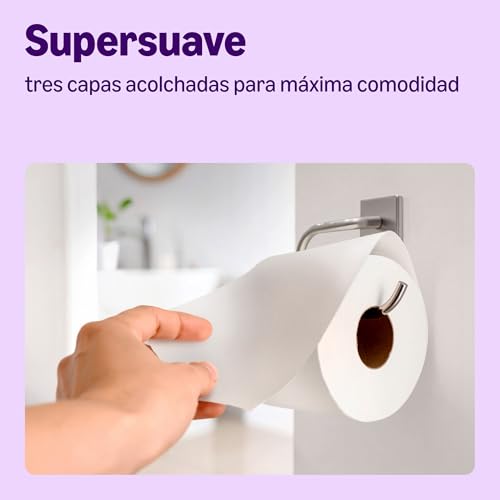 Detalle 2 de Papel Higiénico Supersuave de 3 Capas, by Amazon — 36 Rollos (4 paquetes) con certificación FSC