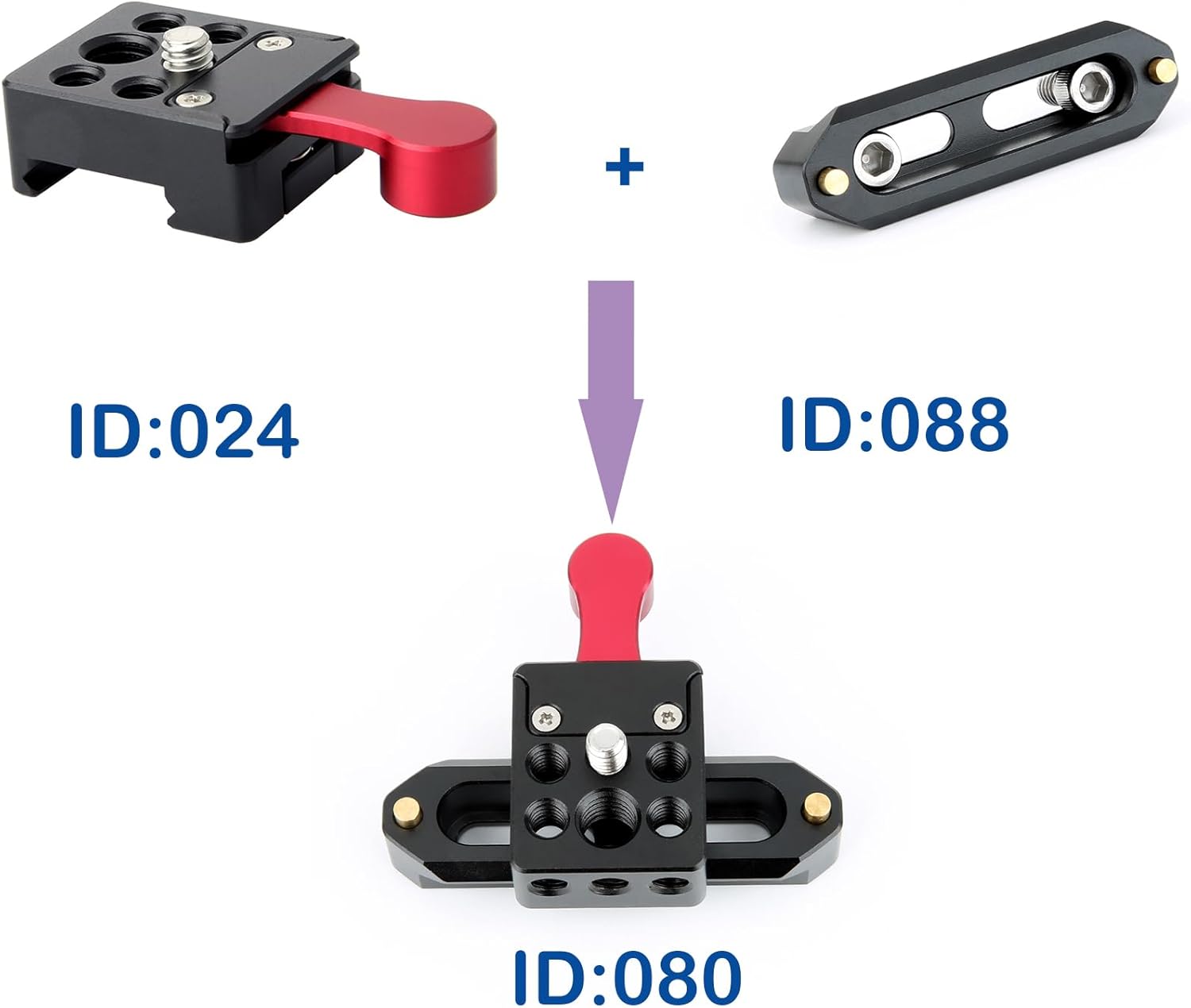 Thumbnail 2 de NICEYRIG Nato Lock Clamp 7cm for LED lights 📷