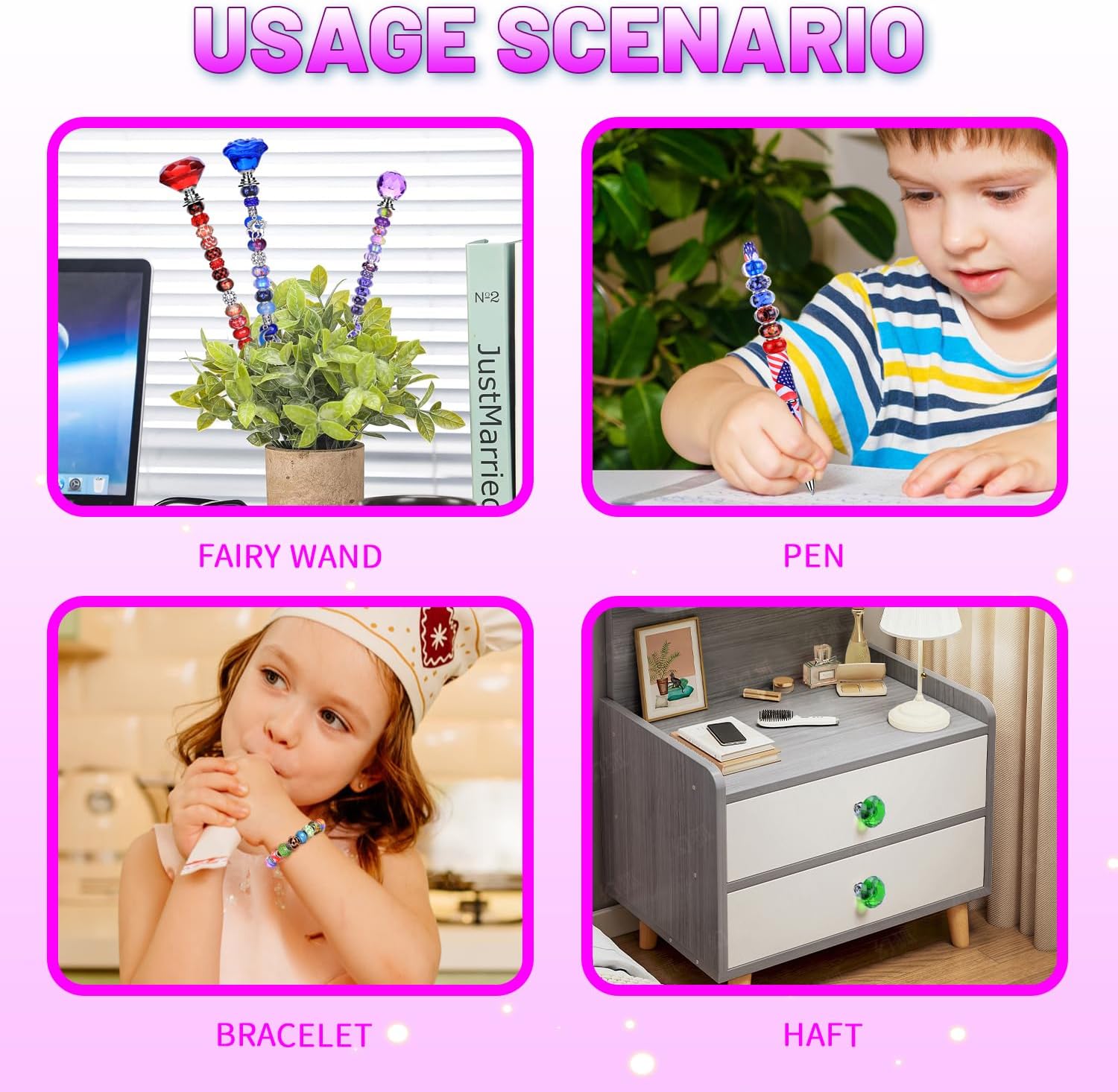 Thumbnail 3 de AIPRIDY 238-Piece Fairy Wand Garden Stakes Kit 🌼