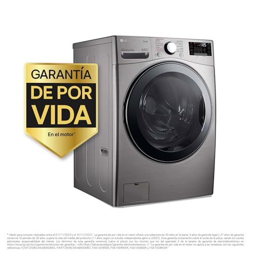 Detalle 2 de LG F1P1CY2T Lavadora Inverter 17 kg, 1.100 rpm