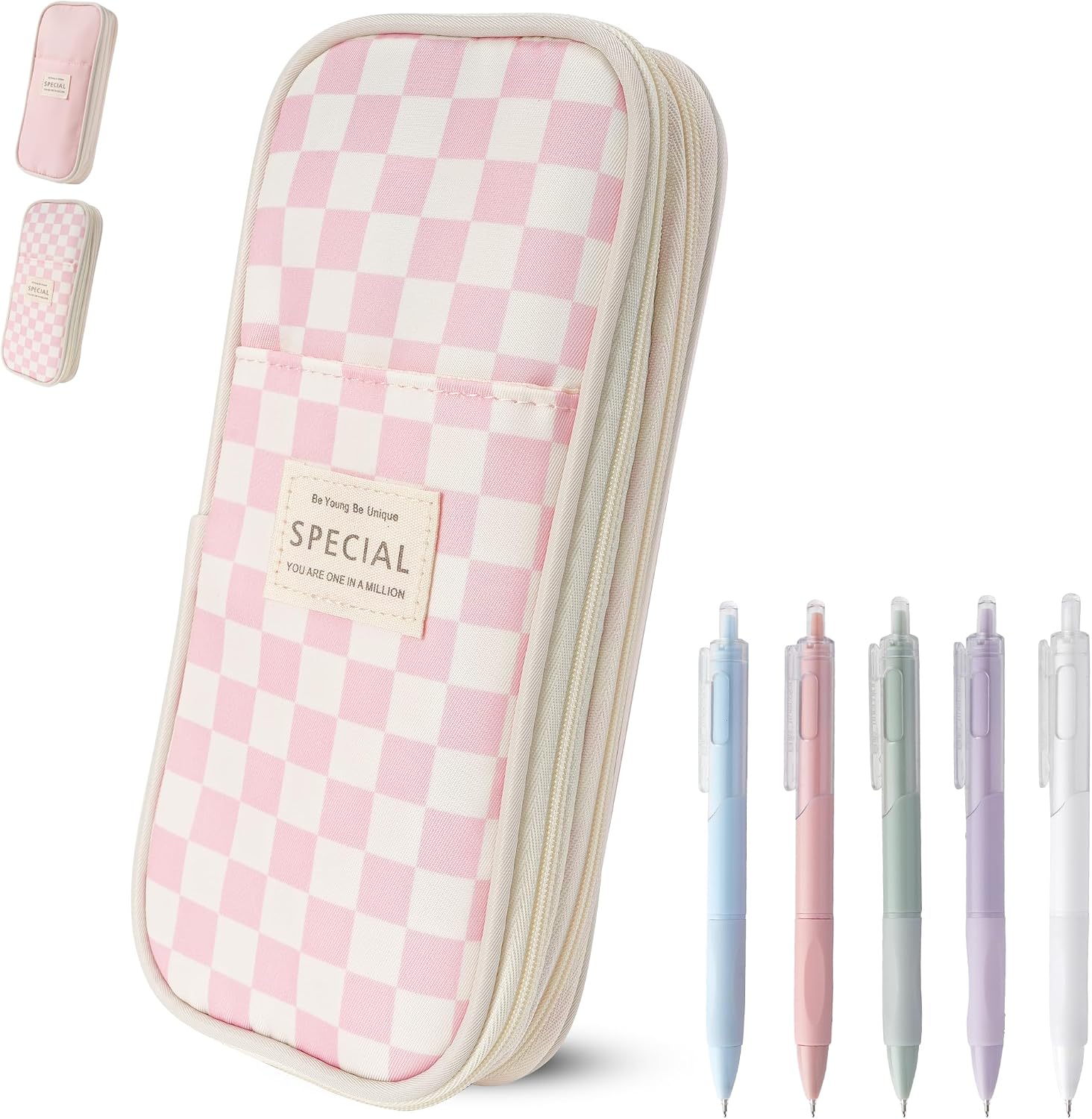 Detalle de CKZLY Pencil Case, 4 Compartments