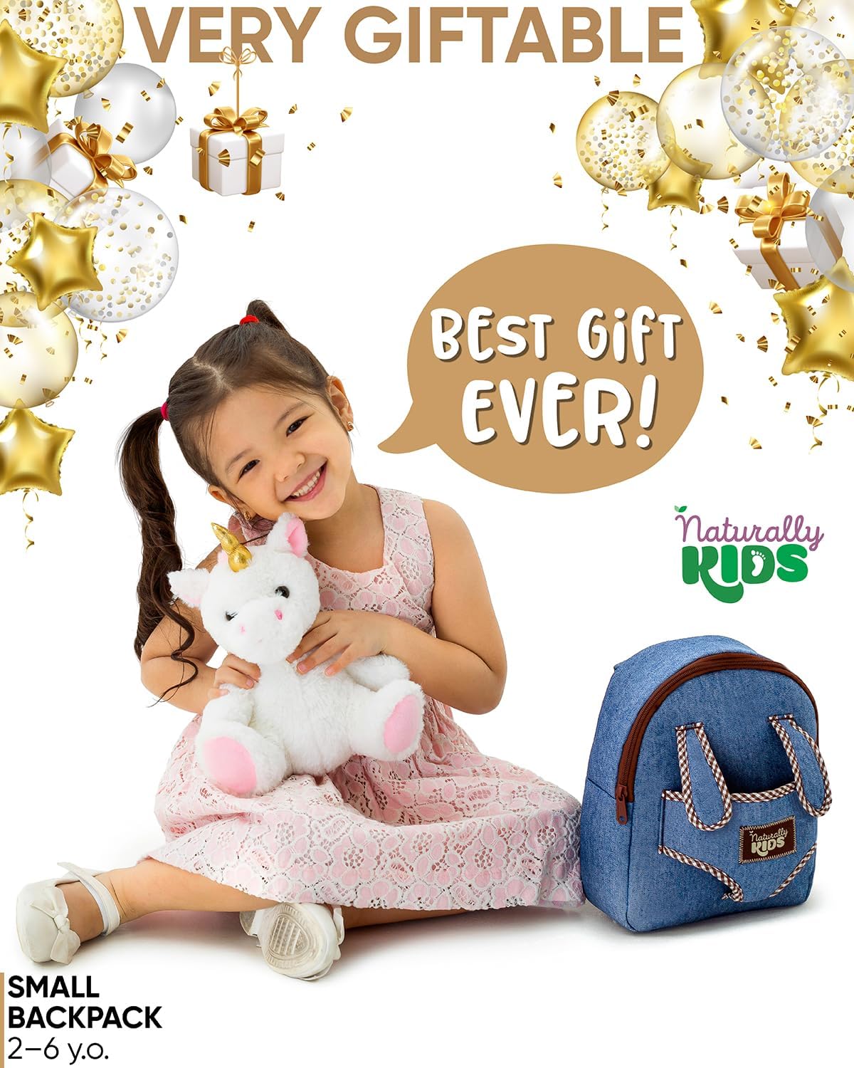 Thumbnail 5 de Naturally KIDS Toddler Backpack 10"