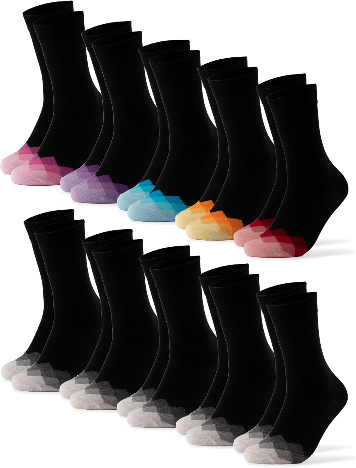 Detalle de Occulto Evelin Damensocken 10er Pack