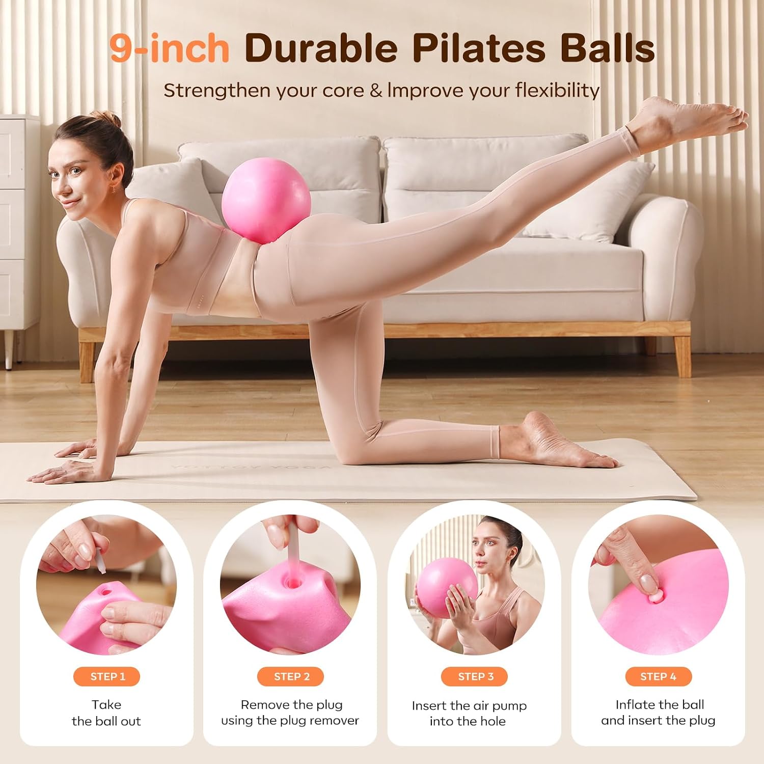 Detalle de Vanlgs Pilates Kit 13-Piece 🧘