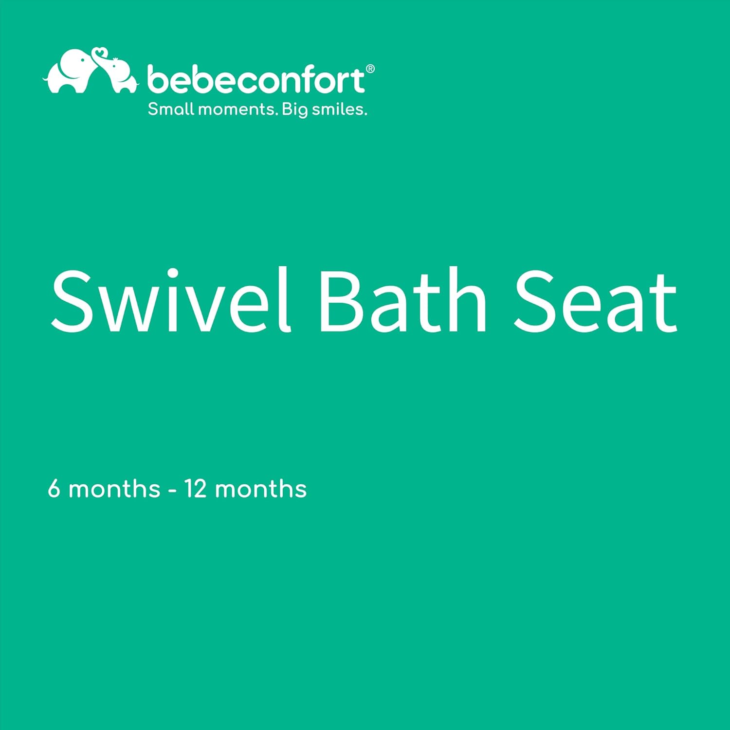 Detalle 2 de Bebeconfort Swivel Bath Seat (6–12 Months, Max 10 kg) – Lime