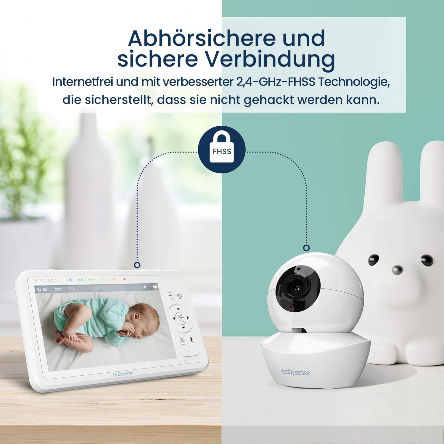 Thumbnail 5 de True Sleep HD Video-Babyphone 5-Zoll