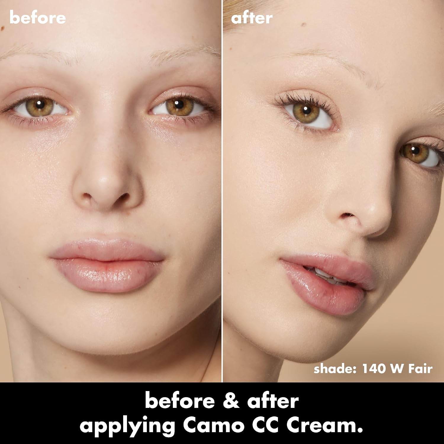 Detalle de e.l.f. Camo CC Cream färgkorrigerande foundation, SPF 30, Fair 140 W, 30 g