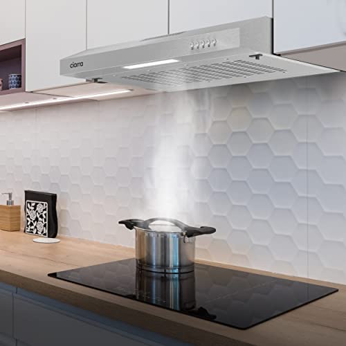 Detalle de CIARRA CBCS6903 Campana Extractora 60 cm – 3 velocidades, bajo consumo