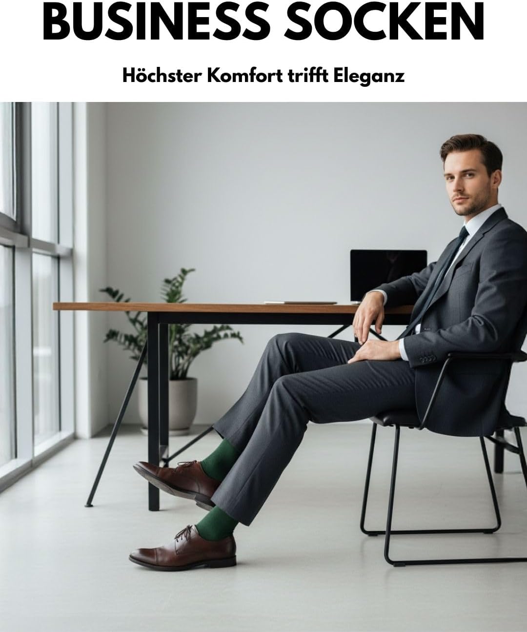 Detalle 2 de 10 Paar Socken Business ohne Naht