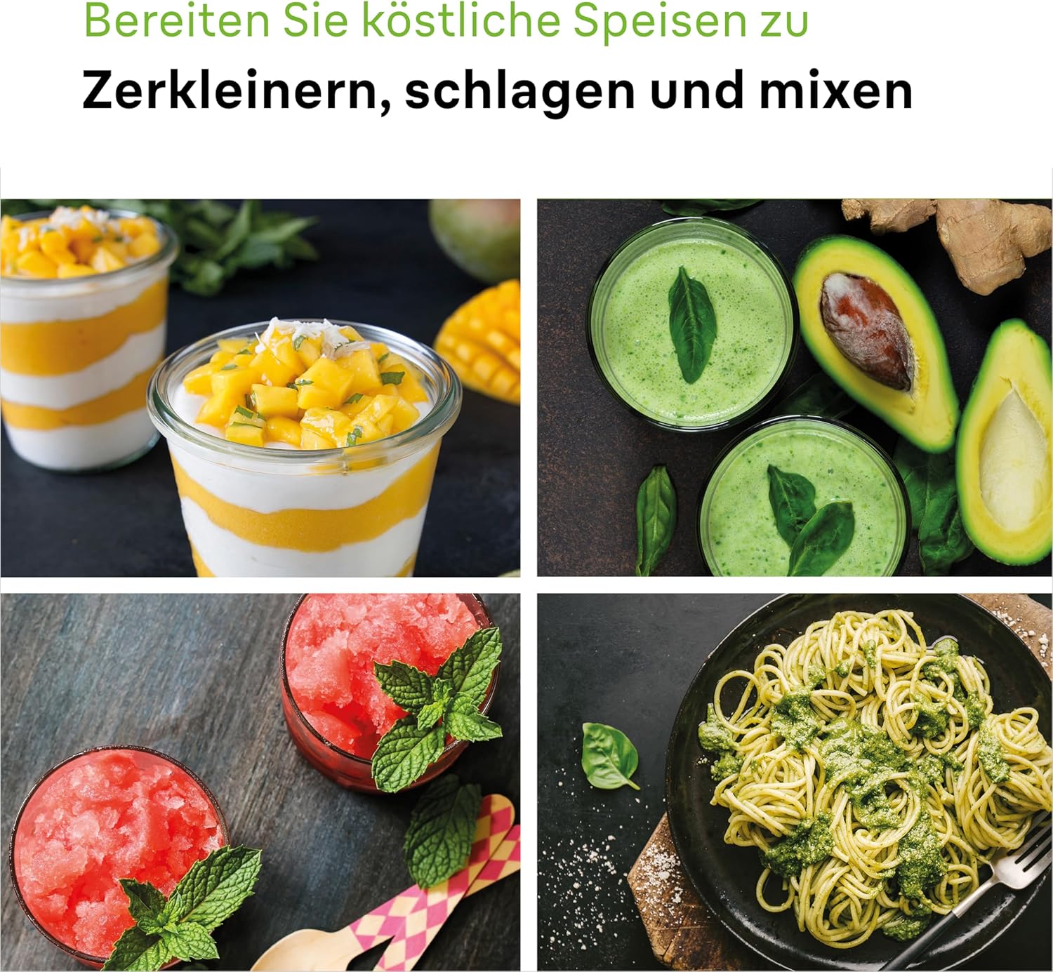 Detalle 2 de Braun MultiQuick 7 Stabmixer 1000 W Schwarz