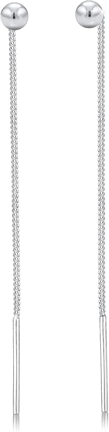 Detalle de Elli Pendientes Mujer Bola plata 925 1 par