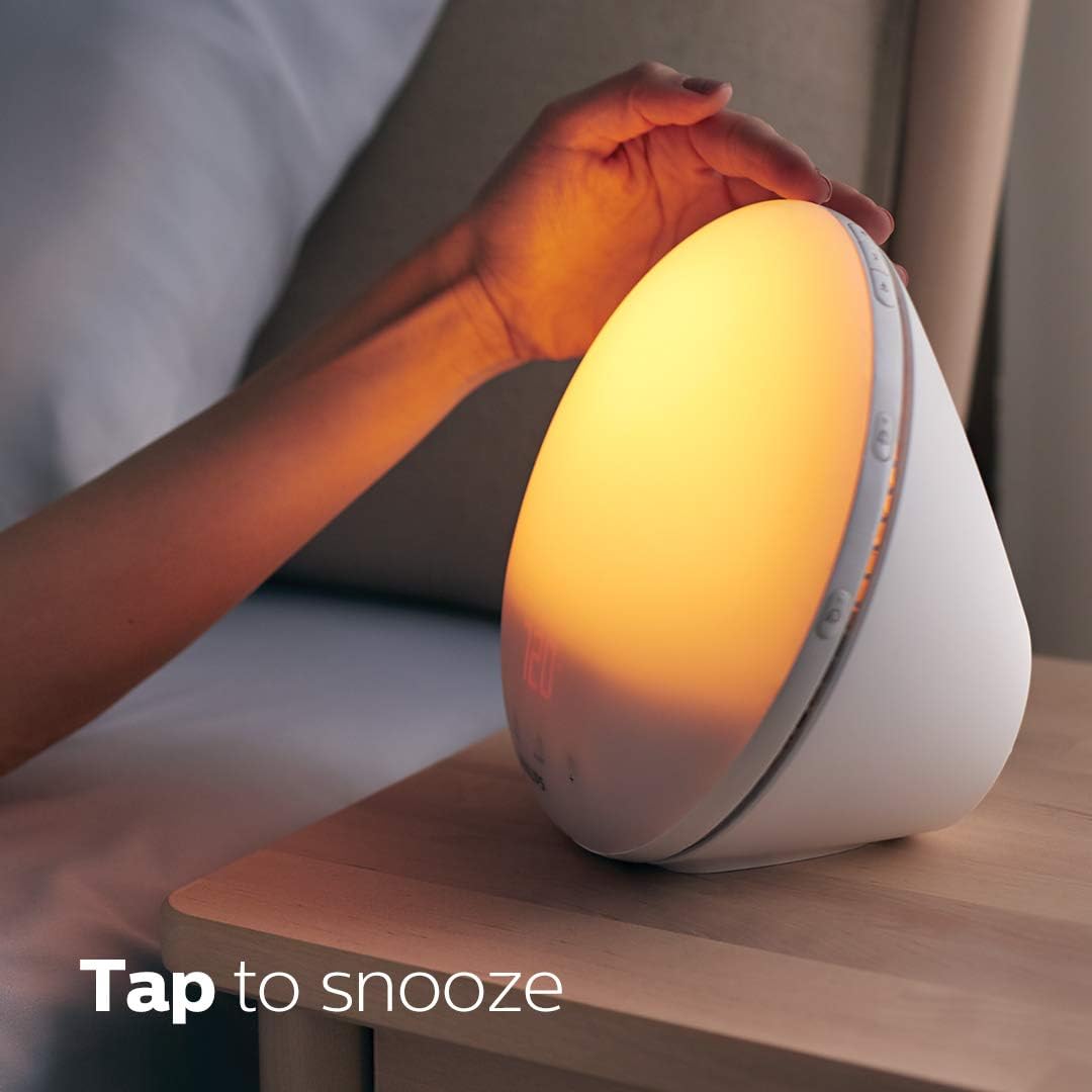 Detalle de Philips Wake Up Light HF3519/01 — Sunrise Simulation Alarm Clock