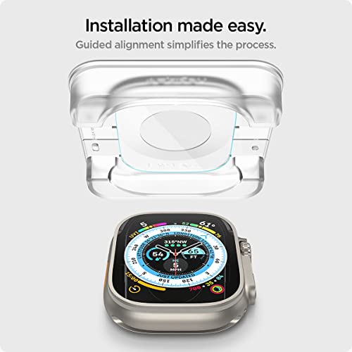 Thumbnail 5 de Spigen EZ Fit Schutzfolie 49mm für Apple Watch Ultra 3/2/1 – 2er Pack