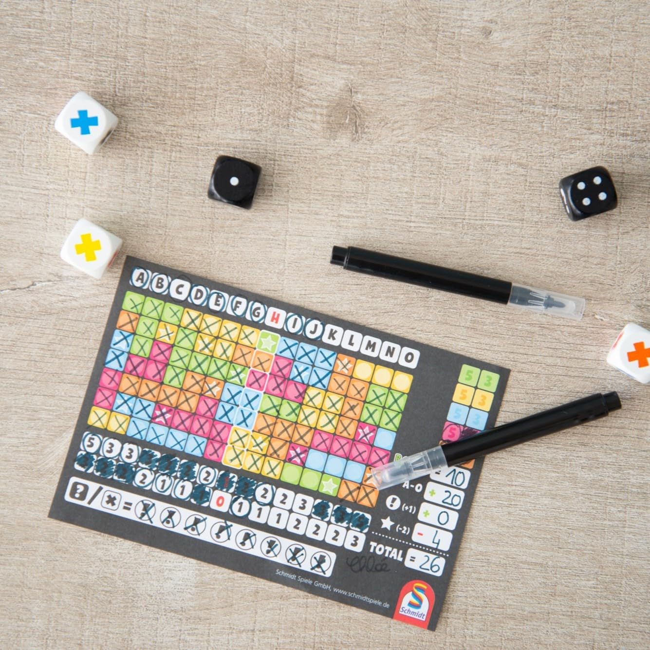 Detalle de Schmidt 88163 jeu de dés 🎲