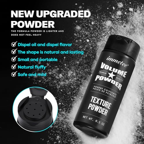Thumbnail 2 de immetee Texture Powder, Poudre Coiffante pour Homme – volume et texture longue durée