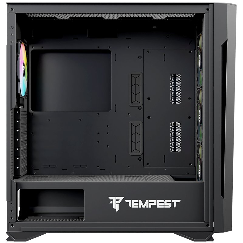 Thumbnail 1 de Tempest Bastion ARGB ATX Negra con USB 3.0