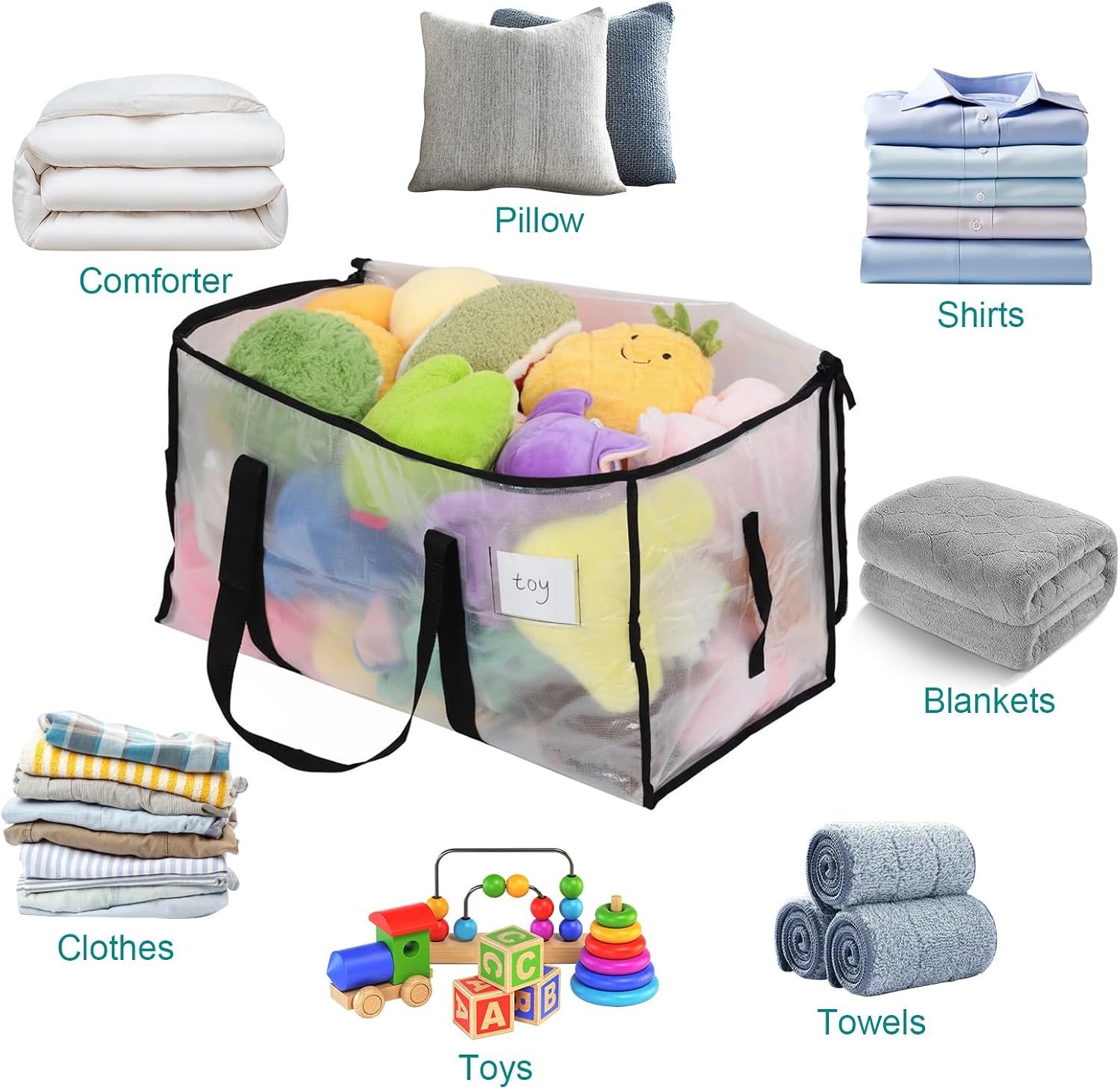 Thumbnail 3 de Dntorx 90L Clothes Storage Bags Duo
