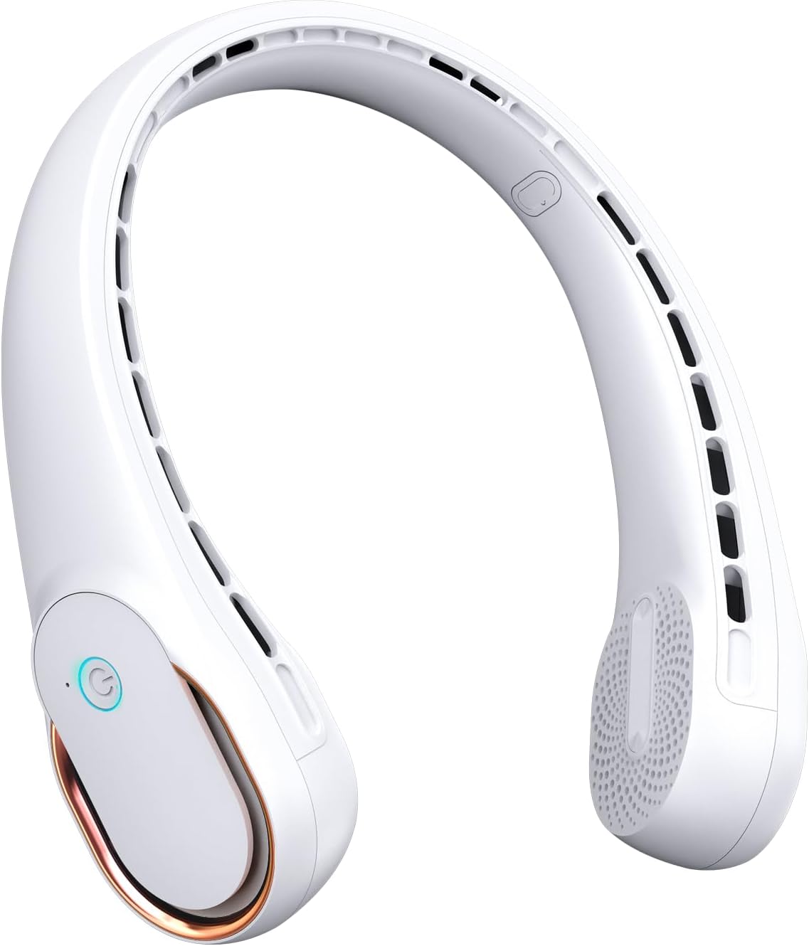 Thumbnail 6 de FrSara Neck Fan (Portable Personal Fan, 4000mAh) – 360° strong wind neck fan in pearl