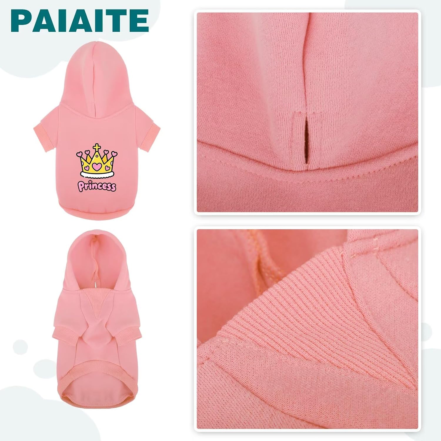 Detalle 2 de Paiaite Dog Hoodie, XS