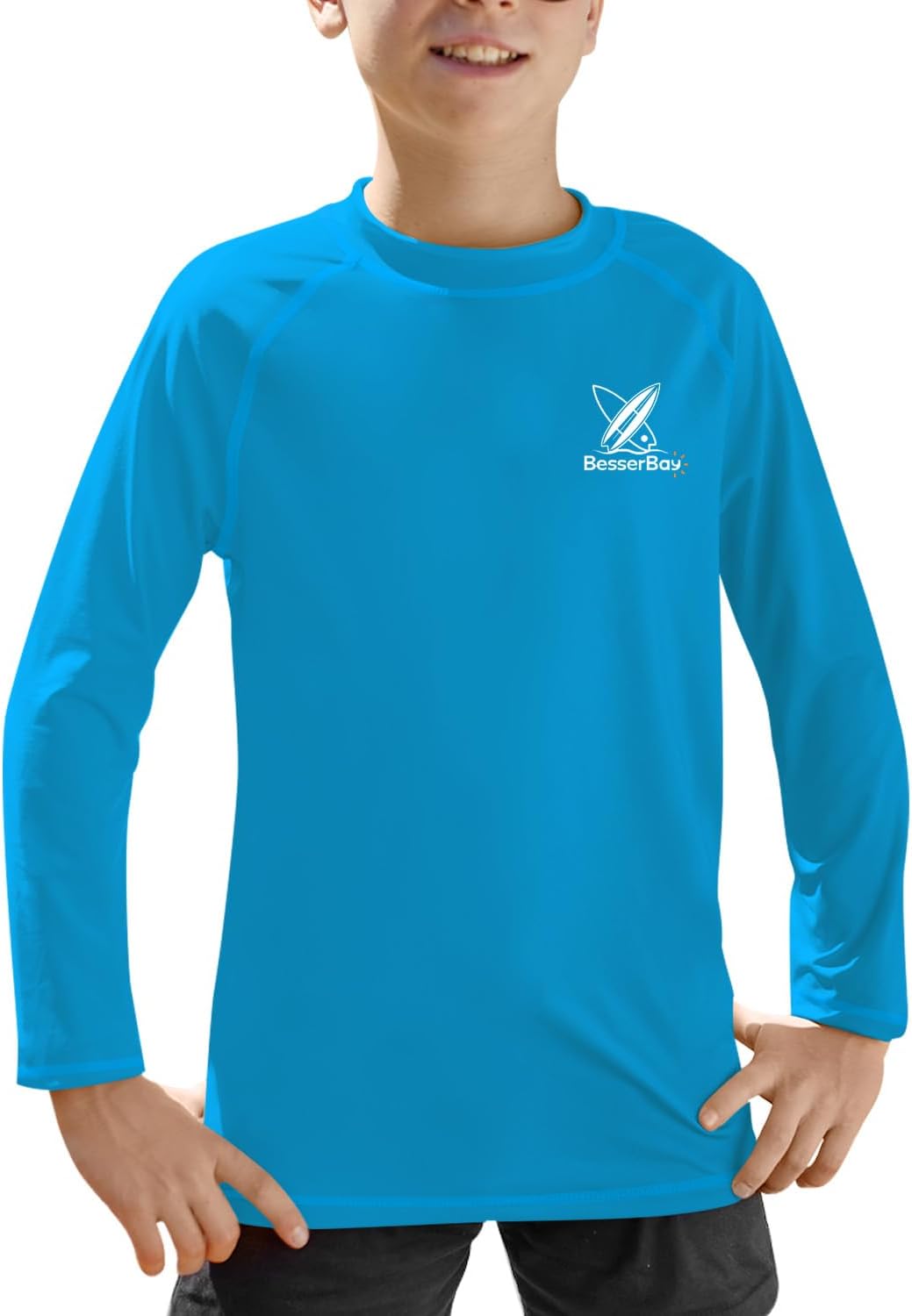 Thumbnail 6 de BesserBay Kinder UV Shirt UPF 50+ Langarm Rashguard – Größe 110–150