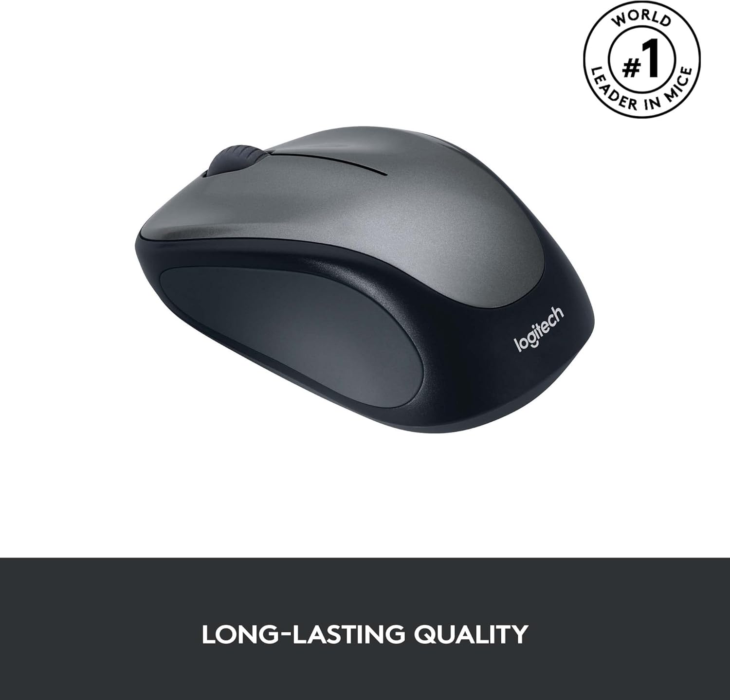 Detalle 2 de Logitech M235 Ratón inalámbrico 💻 1000 DPI, 12 meses autonomía