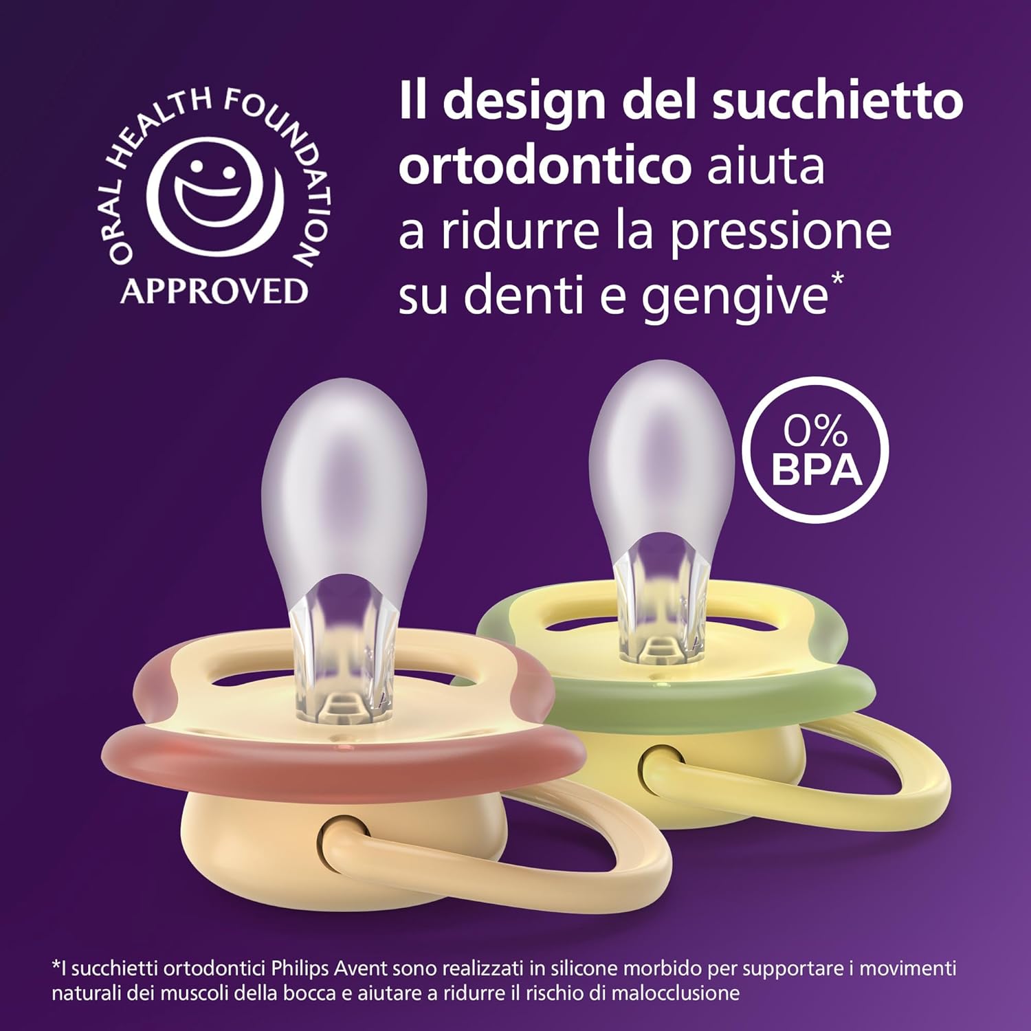 Detalle 1 de AVENT Ultra Start ciuccio 0-6 mesi