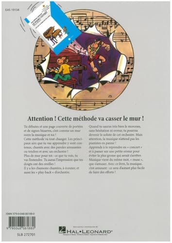Detalle de Le Piano Ouvert – Méthode Piano Débutant pour Élèves et Professeurs, Éditions Salabert