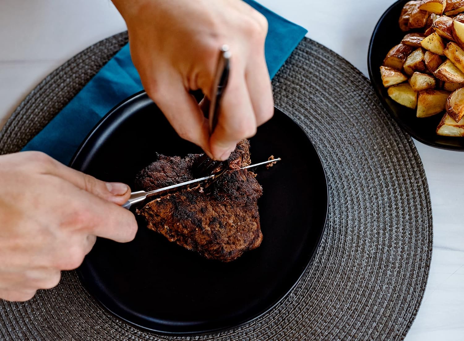 Detalle de DURA LIVING Steak Knife Set, 4-Piece