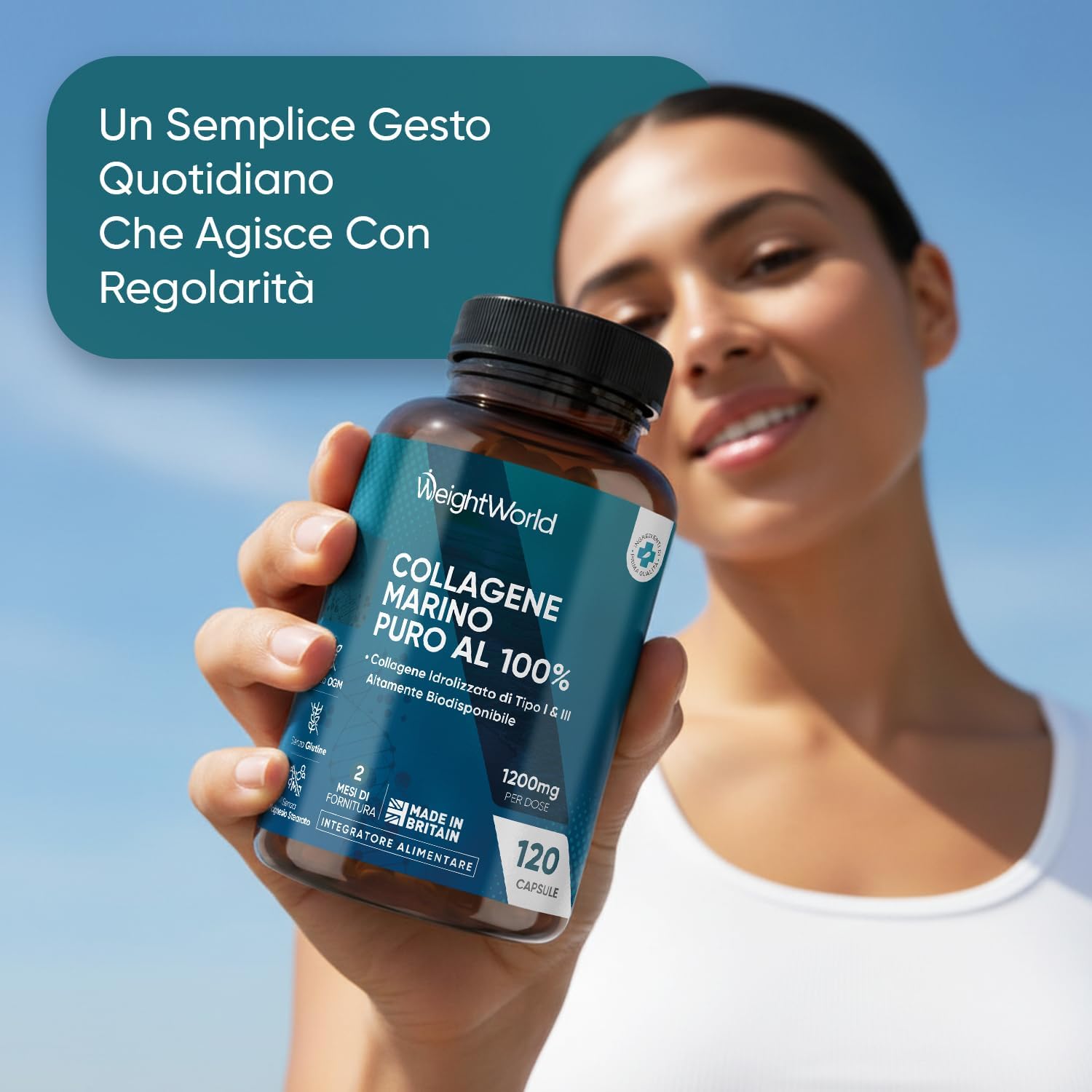 Thumbnail 2 de WeightWorld Collagene Marino 120 capsule 💊