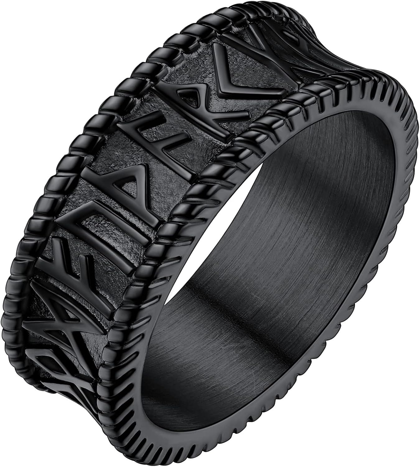 Detalle de FaithHeart Rune Anello Rotante in acciaio 316L