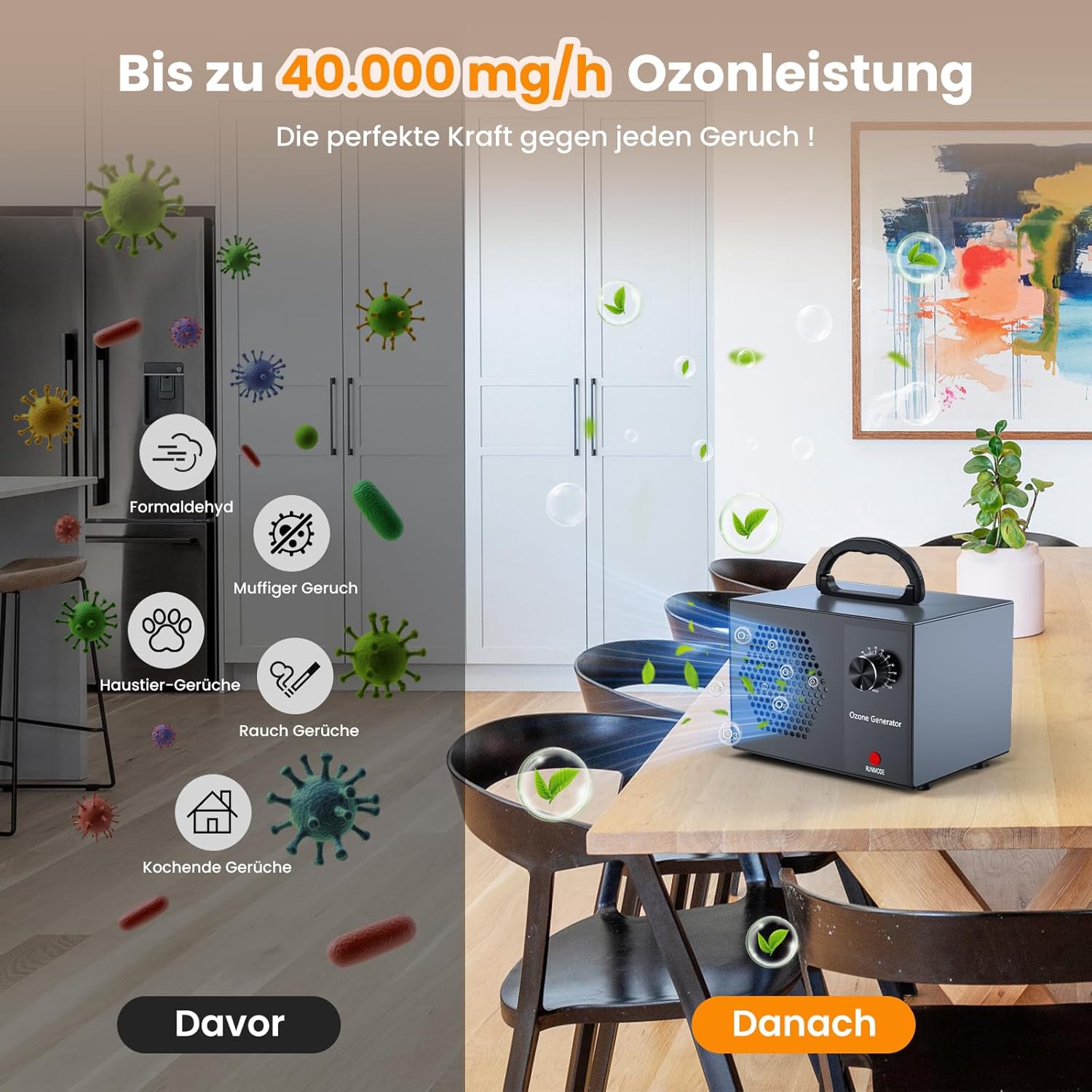 Thumbnail 1 de CFEN Ozongenerator 40000 mg/h für 300 m²