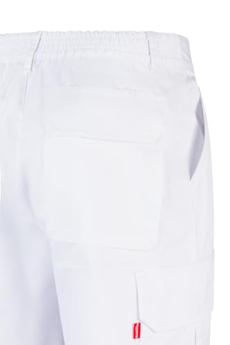 Thumbnail 3 de VELILLA 344 Bermudas Multibolsillos Blanco – Talla 44