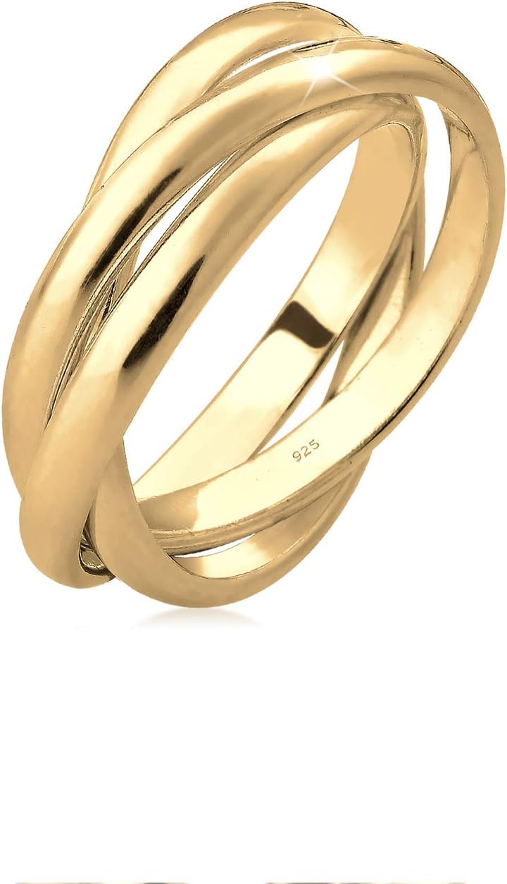 Detalle de Elli Wickelring Trio Basic Ring đ