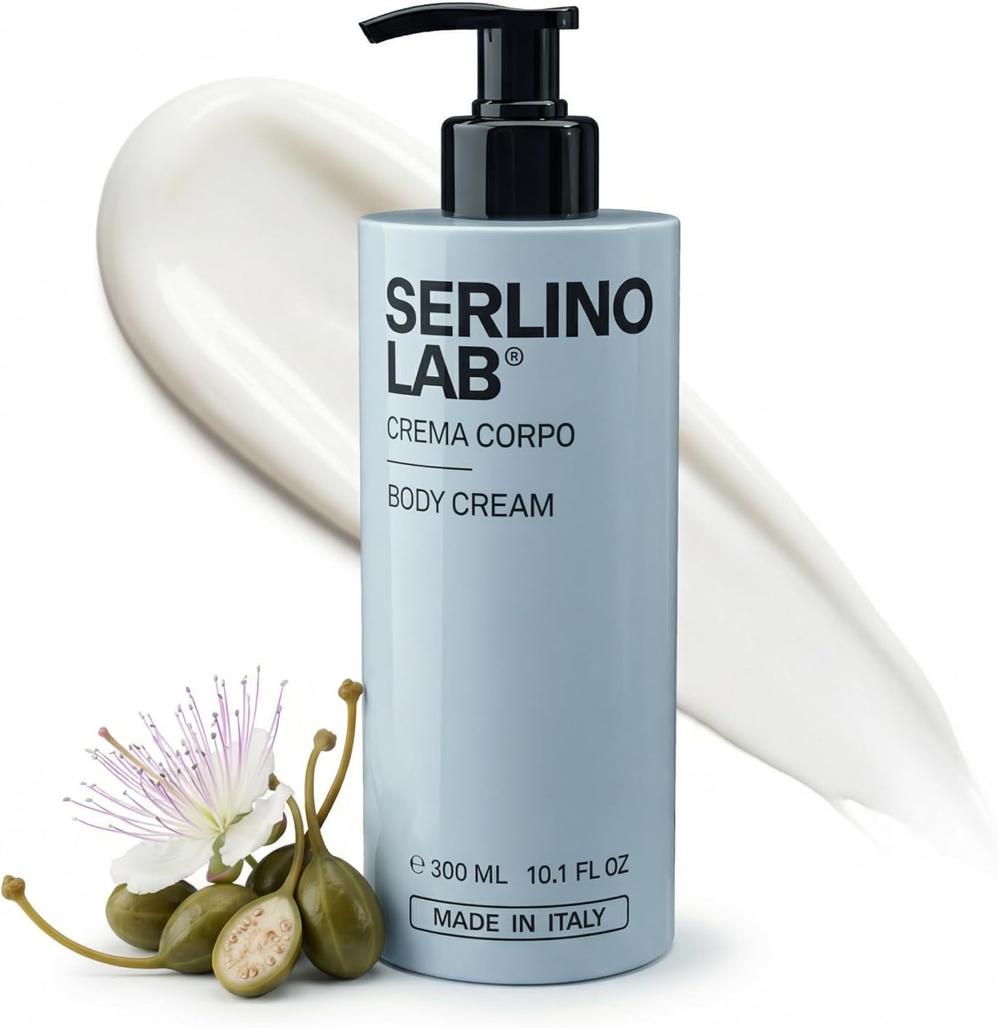 Detalle de SERLINO LAB Crema Corpo Uomo: crema anti-età con collagene e acido ialuronico
