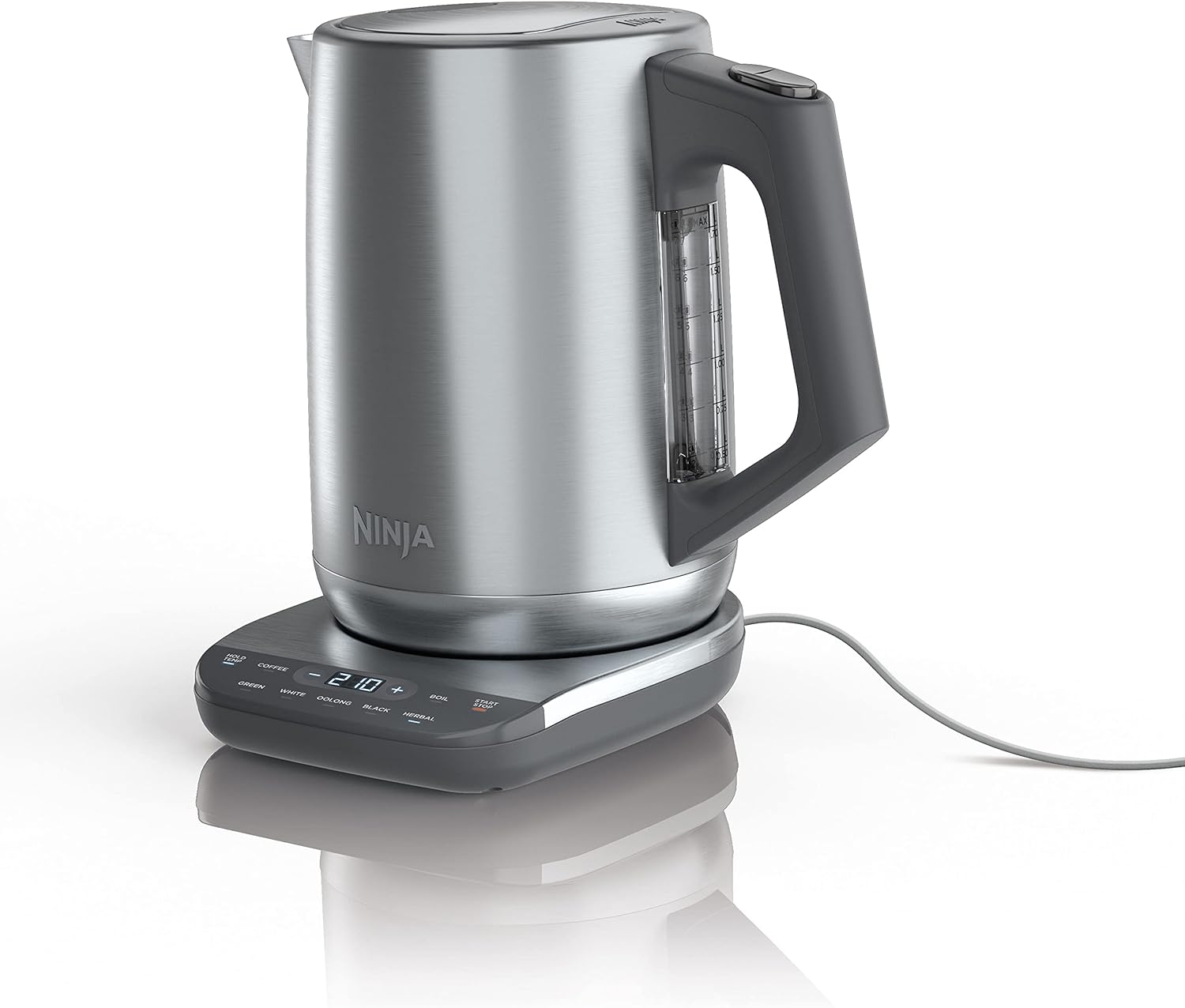 Detalle de Ninja KT200C Precision Temperature Electric Kettle, 7 Presets, 7-Cup Capacity