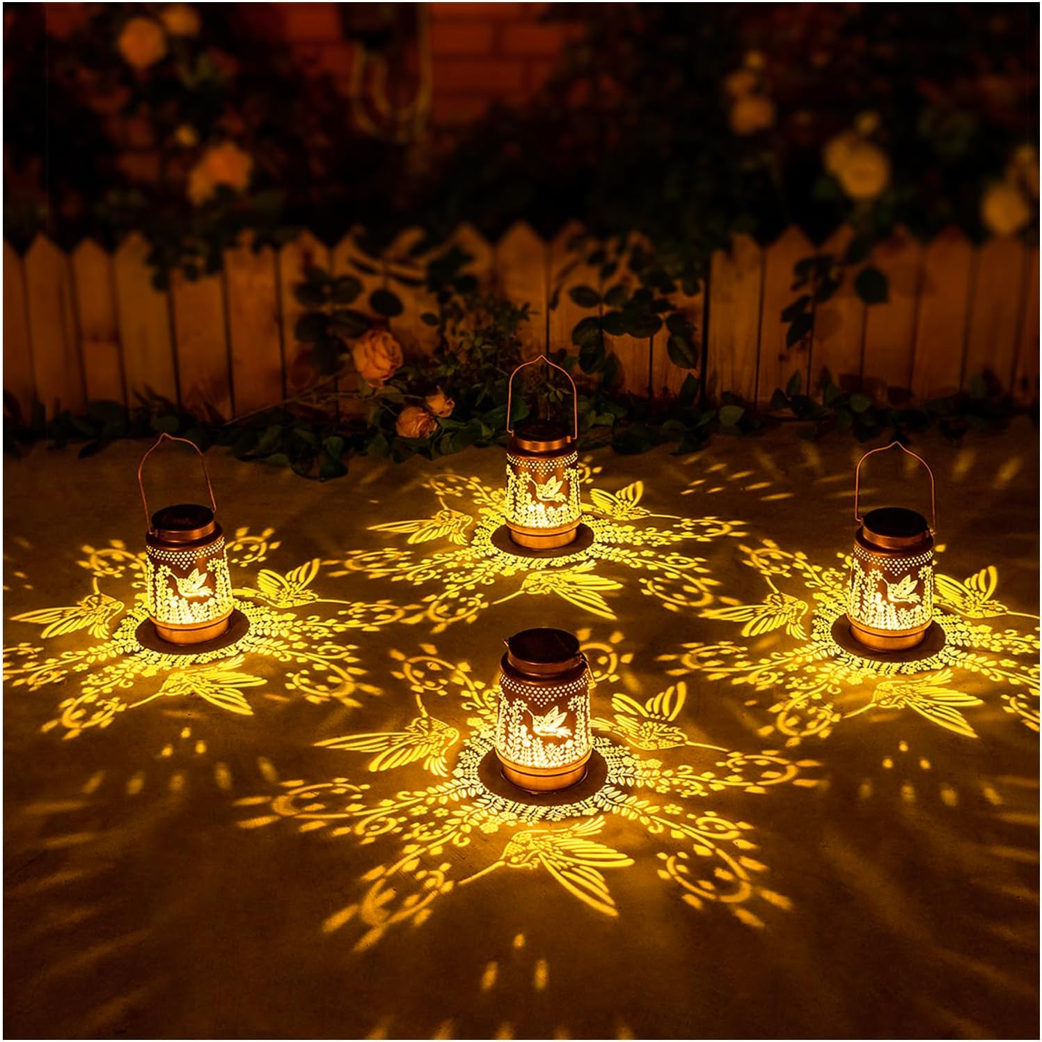 Thumbnail 6 de EZTZEN Hummingbird Solar Lantern — Outdoor Battery-Operated LED Fairy Light for Garden Decor