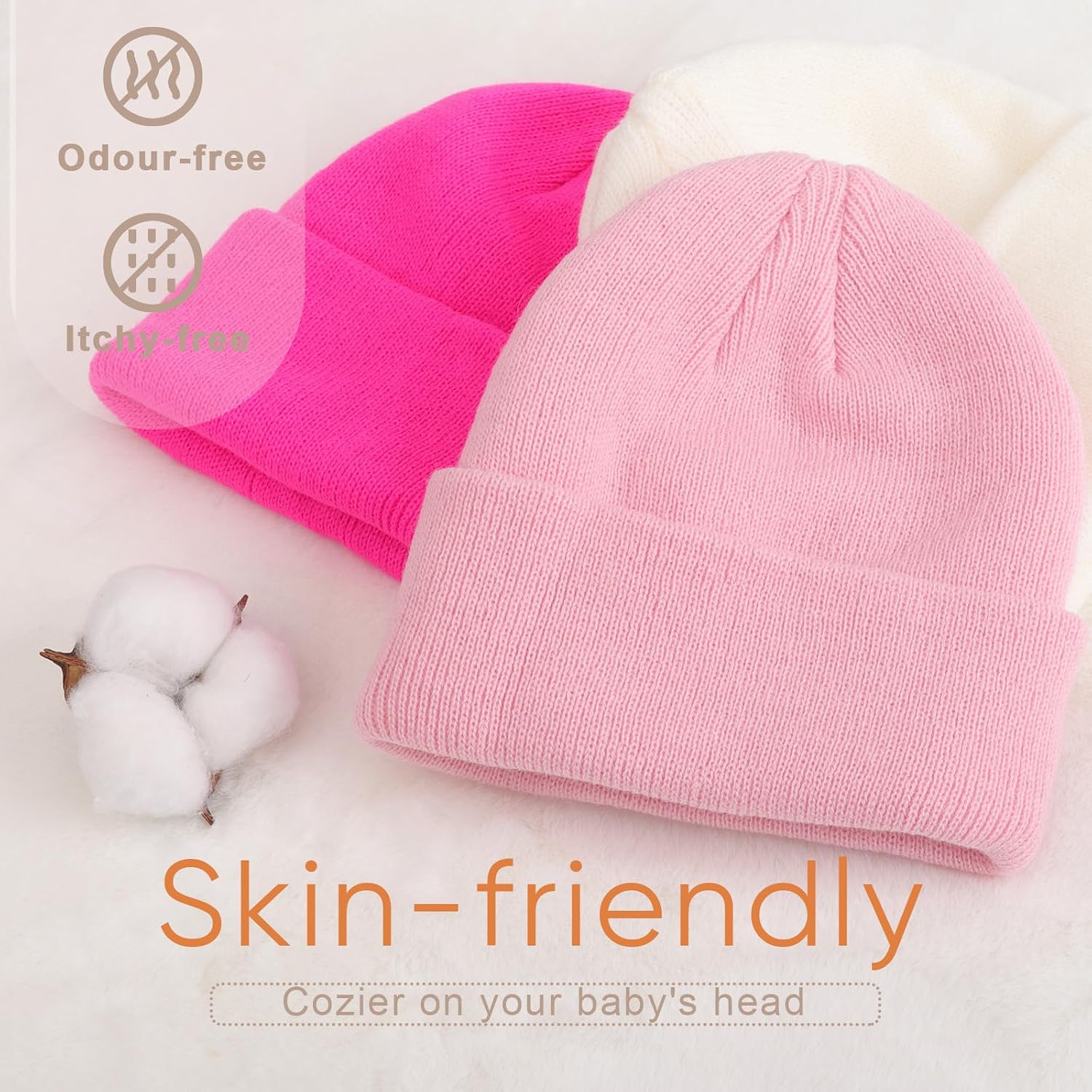 Detalle 2 de DRESHOW Toddler Beanie 3 Months–6 Years