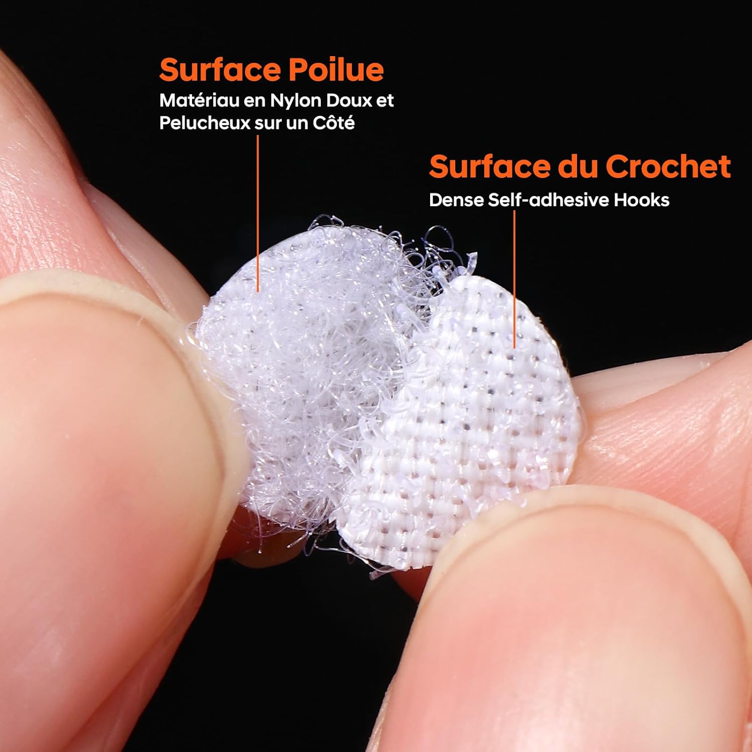 Thumbnail 1 de Vinabo 540 paires de pastilles adhésives rondes 10 mm 🧷