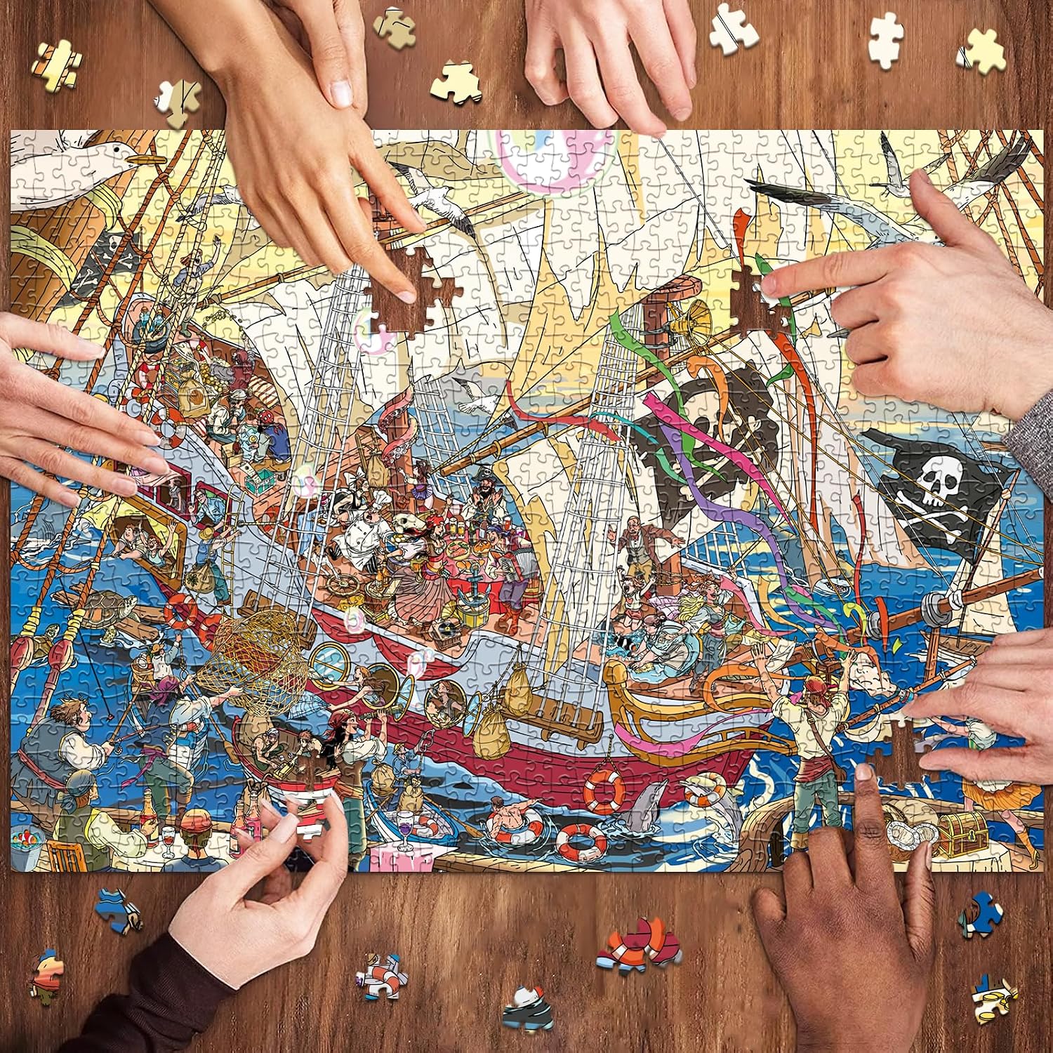 Thumbnail 3 de HUADADA 1,000-Piece Jigsaw Puzzle