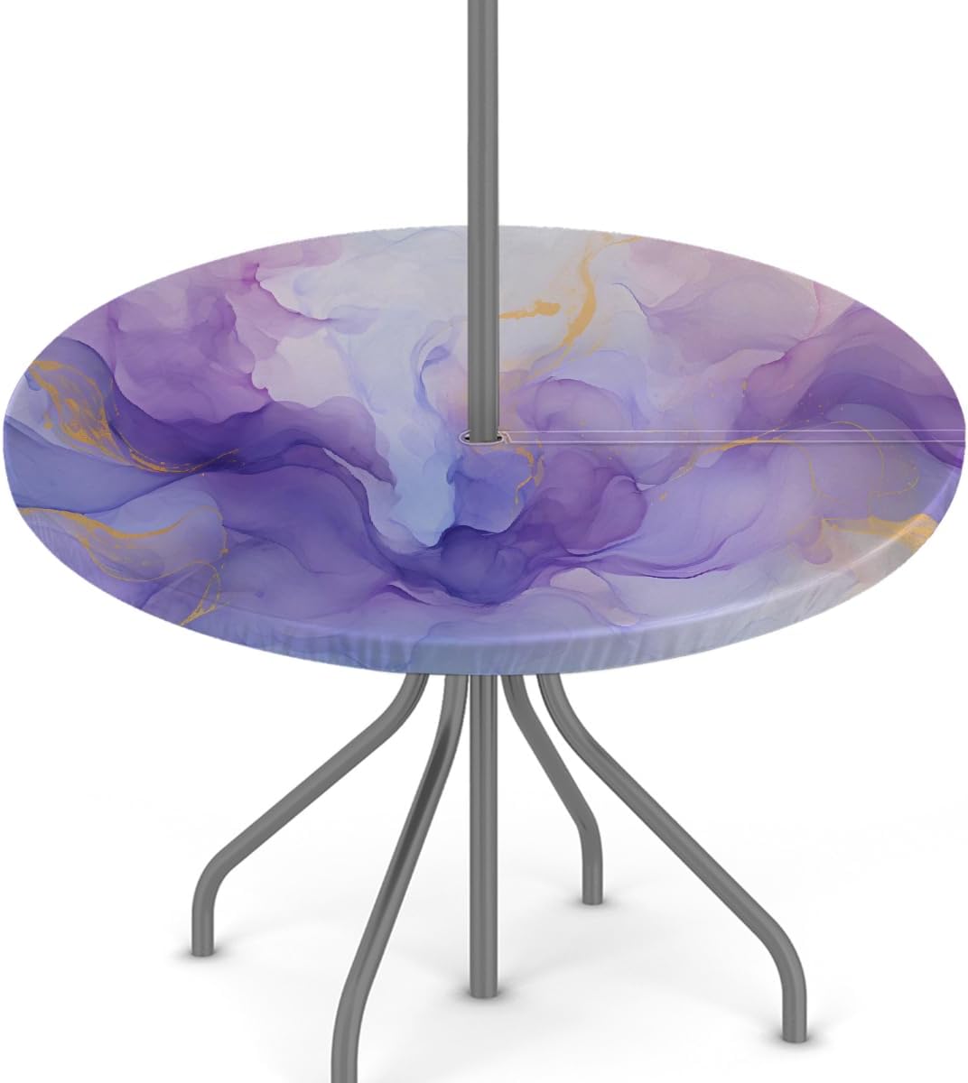 Detalle de UOYO Round Outdoor Tablecloth, 45–56 in