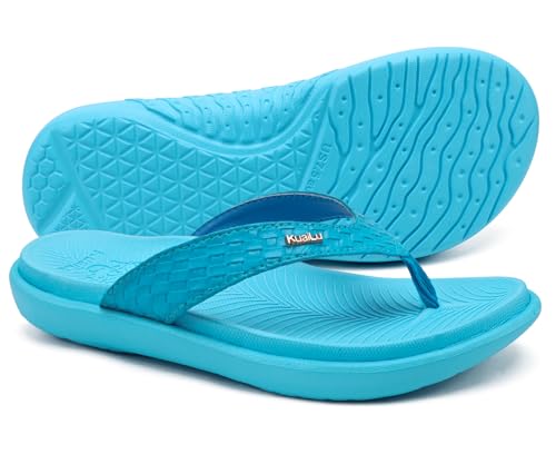 Detalle de KuaiLu Women's Arch Support Flip Flops