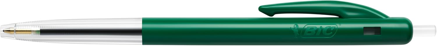 Thumbnail 2 de BIC M10 Original Stylos-Bille Rétractables Vert, Pointe Moyenne 1,0 mm – Boîte de 50