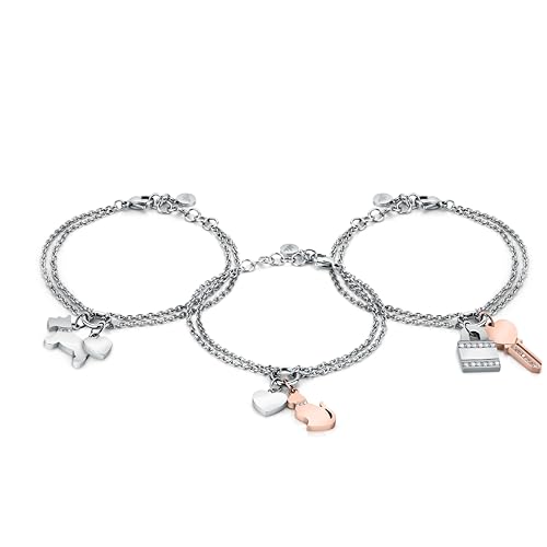Thumbnail 5 de Morellato Mascotte SAVL11, bracciale da donna in acciaio e cristalli