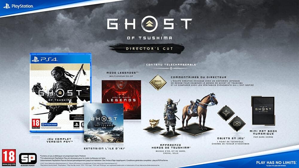 Detalle 2 de PlayStation Ghost of Tsushima Director’s Cut sur PlayStation 4