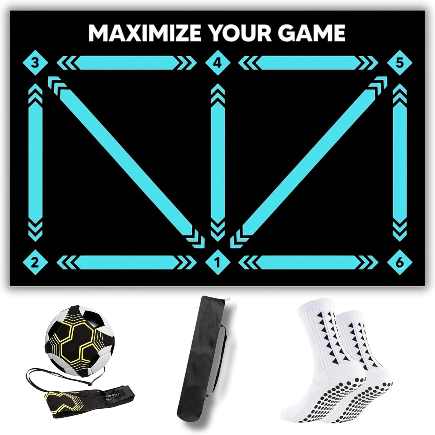 Detalle de Soccer Mastery Skills XL Mat 90x60cm